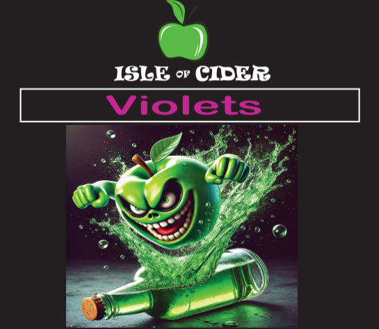 Violet Cider Still 5.2% ABV 12x500ml bottles